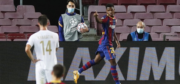 Foto: Fati racistisch bejegend door Spaans medium: Barça en Griezmann in actie