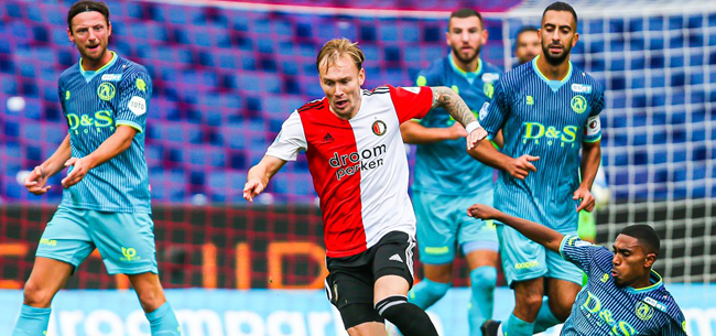 Foto: Zwak Feyenoord speelt gelijk tegen Sparta Rotterdam