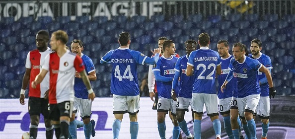 Foto: ‘Feyenoorder mag shirt nooit meer dragen na EL-drama’