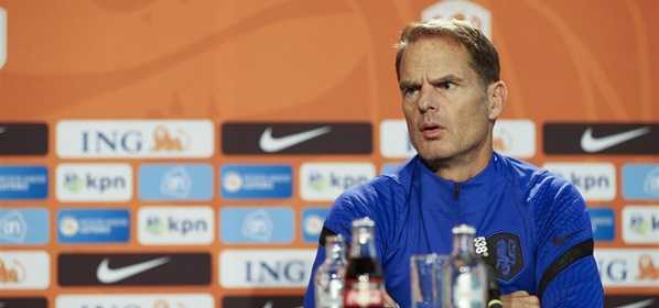 Foto: Frank de Boer geeft hint over Oranje-opstelling