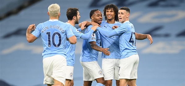 Foto: Manchester City wint Engelse topper dankzij Sterling