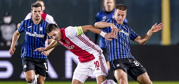 Foto: Italiaanse media delen onvoldoendes uit aan Ajax: ‘Verdiende tweede gele kaart’