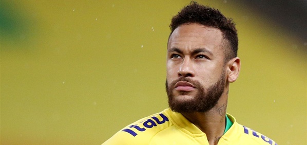 Foto: Domper voor Neymar: voor niets naar Brazilië gevlogen
