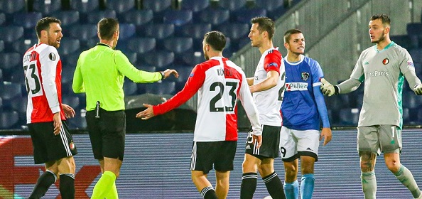 Foto: Medelijden met Feyenoord: ‘Ontzettende pech’