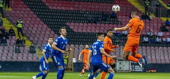 Foto: Bosnië trekt pijnlijke conclusie over Oranje-spelers