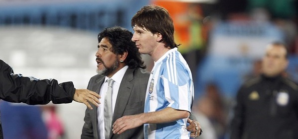 Foto: Messi eert ‘eeuwige’ Maradona: “Koester al onze mooie momenten”