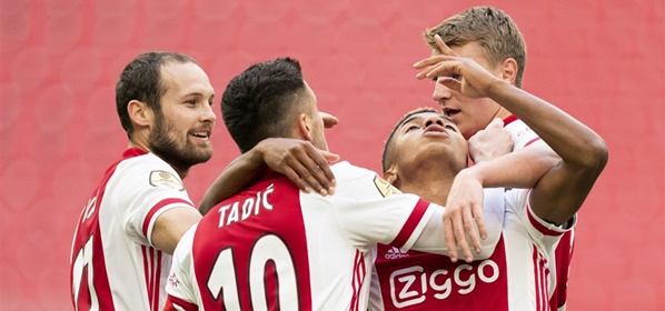 Foto: Kijkers Ajax-Heracles schrikken: ‘Kán gewoon niet’