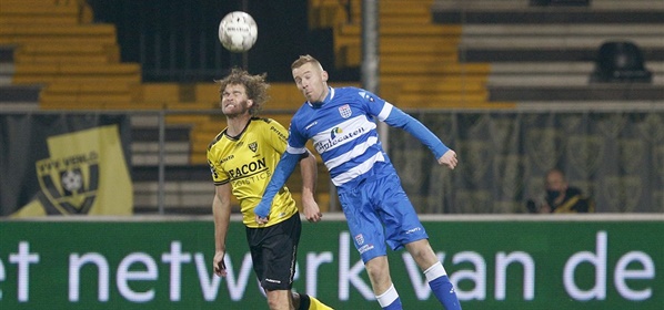 Foto: PEC Zwolle en VVV-Venlo delen de punten