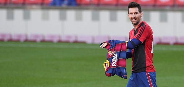 Foto: Topfavoriet Barça weet het zeker: ‘Messi wil blijven’
