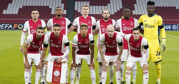 Foto: Ajax-fans schrikken van opstelling: ‘Schiet mij maar lek’