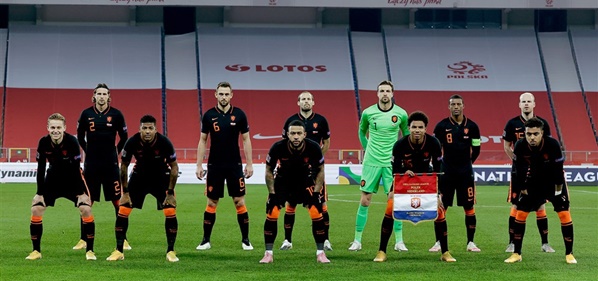 Foto: De 11 namen van Oranje: debutant achterin, Weghorst start