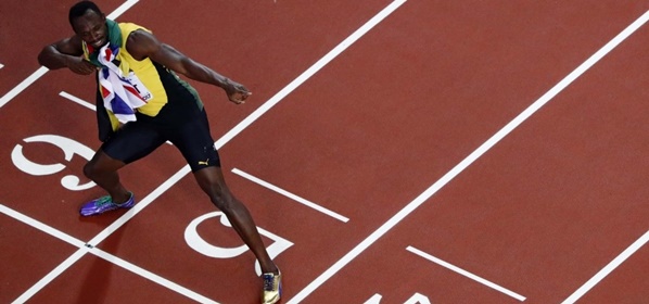 Foto: Usain Bolt wijst voetballer aan: “Hij is nog sneller dan ik”