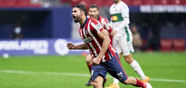 Foto: Atlético honoreert verzoek Diego Costa: breuk is al rond