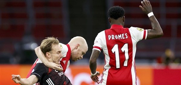 Foto: Ajax-fans fileren eigen speler ondanks zege: “Nóóit meer opstellen”