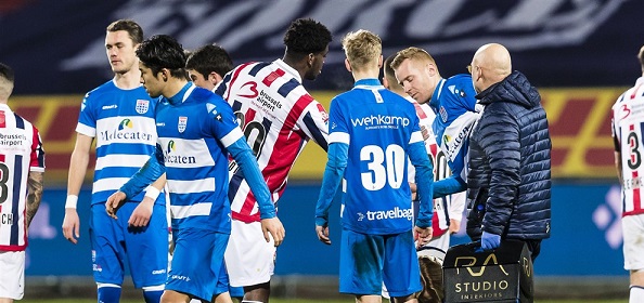 Foto: Reza eist heldenrol op na rode kaart Willem II