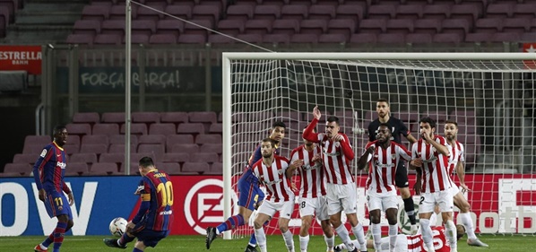 Foto: Messi en Griezmann bezorgen Barcelona drie punten