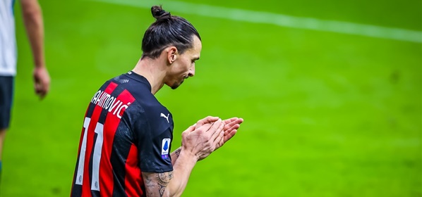 Foto: Domme Zlatan vecht er op los in Milanese derby en krijgt rood (?)