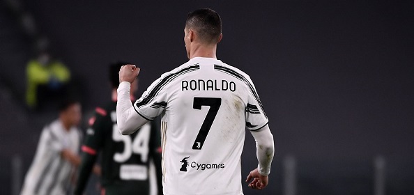 Foto: Hoofdrol voor Ronaldo bij ruime zege Juventus