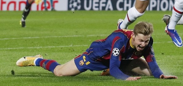 Foto: ‘Verzoek Frenkie bezorgt Barça-ster grote klap’