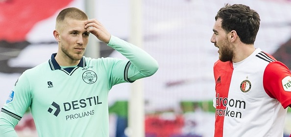 Foto: Feyenoorder geniet bij Willem II: ‘Alleen dat al geeft een goed gevoel’