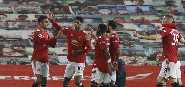 Foto: United wint met 9-0 na razendsnelle rode kaart