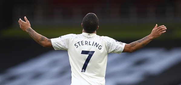 Foto: Guardiola legt uit: “Daarom speelt Raheem Sterling”