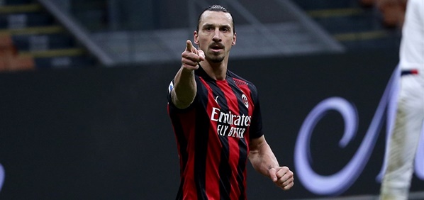Foto: AC Milan en Zlatan officieel langer met elkaar door