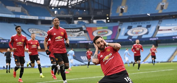 Foto: United beëindigt City-reeks in Manchester Derby