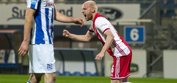 Foto: Ajax simpel, maar niet zonder kleerscheuren naar bekerfinale