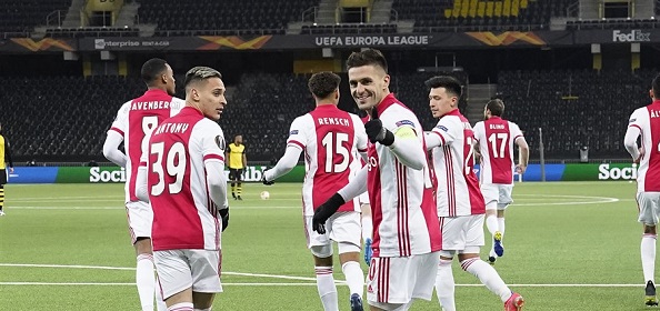 Foto: Ajax loot AS Roma in kwartfinales Europa League