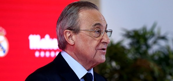 Foto: Florentino Pérez trekt zich niets aan van dreigementen UEFA