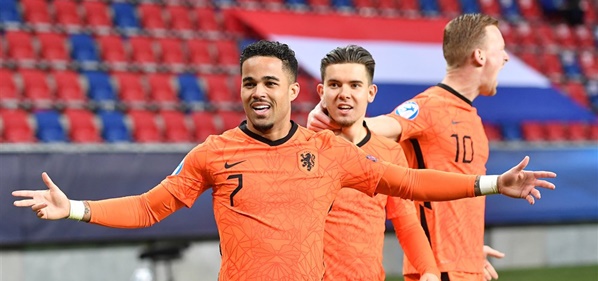 Foto: Jong Duitsland en Jong Roemenië kunnen Jong Oranje uit toernooi kegelen