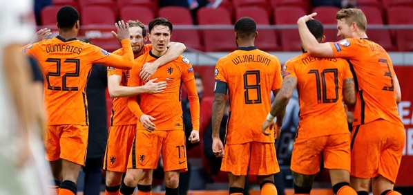 Foto: Oranje maakt er geen showtje van tegen Letland