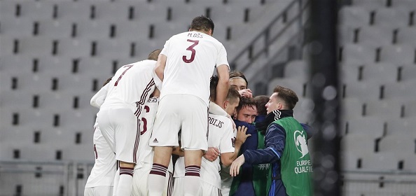 Foto: Turkije laat verrassende punten liggen tegen Letland