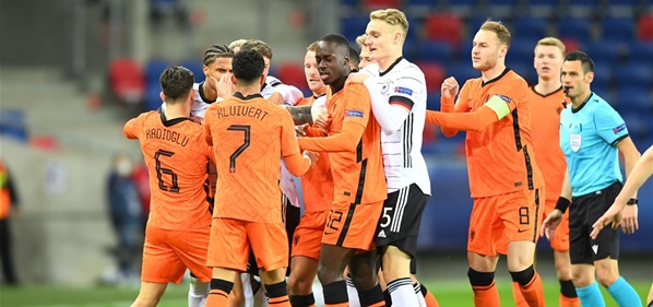 Foto: Jong Oranje speelt gelijk tegen Jong Duitsland