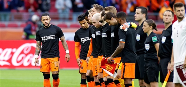 Foto: ‘Kansloze actie Oranje-internationals én KNVB’