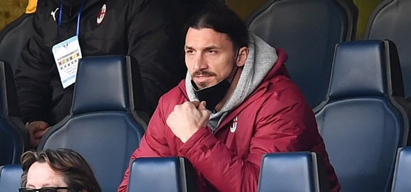 Foto: Zlatan verlengt contract met een jaar, bevestiging Milan donderdag verwacht