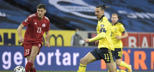 Foto: Zlatan niet meer in actie voor Milan, lijkt EK wél te halen