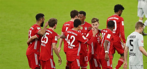 Foto: Bayern vernedert klein duimpje in Duitse beker met doelpuntenshow