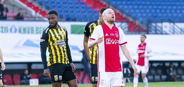 Foto: ‘Schijnspanning’ in bekerfinale: “Leek er wel op dat Ajax ging winnen”