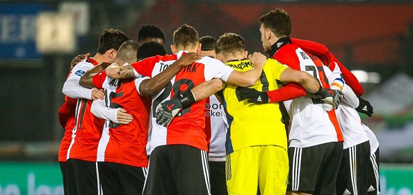Foto: Kijkers Feyenoord – Fortuna gaan los: “Feyenoord-onwaardig”