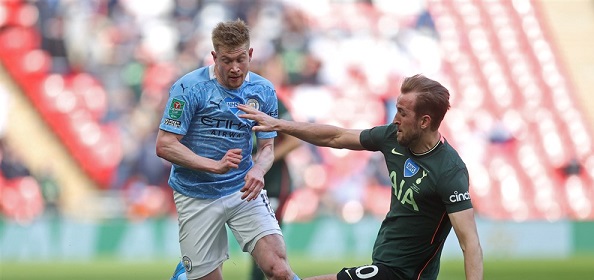 Foto: De Bruyne reageert op comeback Manchester City