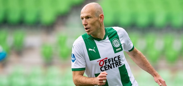 Foto: Robben overweegt andere positie bij FC Groningen