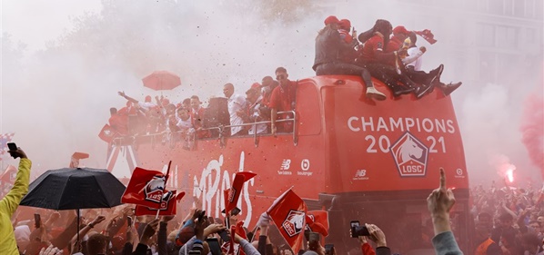 Foto: Tienduizenden fans vieren kampioenschap Lille OSC