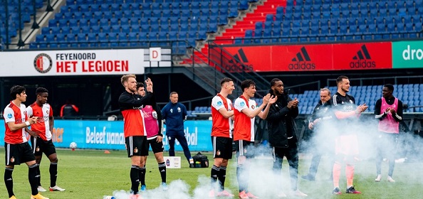 Foto: ‘Feyenoord-spelers overtreden KNVB-regels’