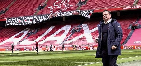 Foto: Overmars laat Ajax tussen hoop en vrees