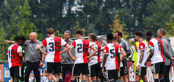 Foto: Spannende strijd tussen potentiële Conference League-tegenstanders Feyenoord