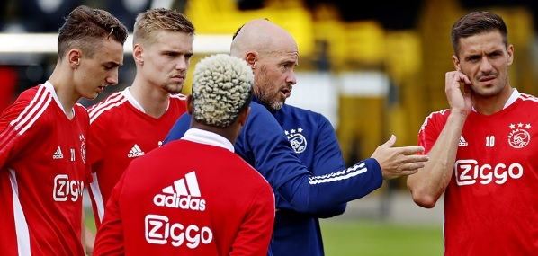Foto: Ajax-duo ontbreekt nog altijd op groepstraining