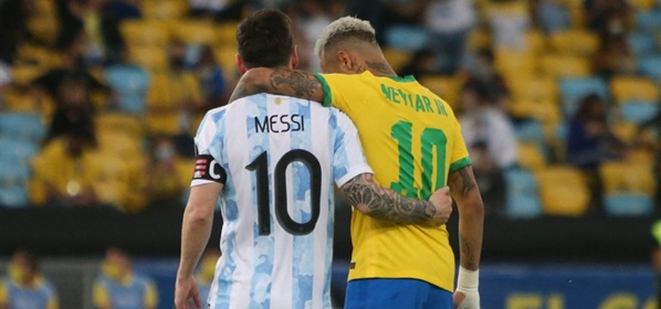 Foto: Bizar incident voorafgaand aan Brazilië – Argentinië