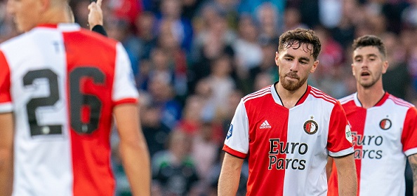 Foto: Feyenoord-ster valt flink tegen: “Vind ik jammer”
